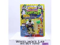 Slap Shot Leo Sewer Sports Teenage Mutant Ninja Turtle Playmates MOSC UNPUNCHED