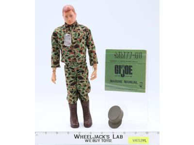 Action Marine Painted Head Red 12" GI Joe 1964 Hasbro Vintage