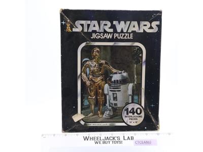 C-3PO and R2-D2 Star Wars 1977 Kenner 140 Pc 14x18 Jigsaw Puzzle