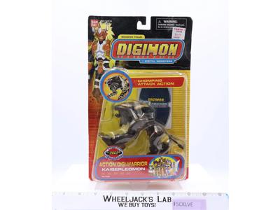Digi-Warrior Kaiserleomon Digimon Season Four 2002 Bandai Figure NEW SEALED