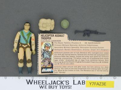 Airborne V1 100% Complete G.I. Joe 1983 Hasbro Vintage Action Figure