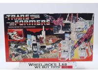 Metroplex RT W/BOX & INSERT 100% Complete 1985 Vintage G1 Transformers Figure