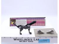 Ravage Cassette 100% Complete W/Tech. Hasbro 1985 G1 Transformers Vintage