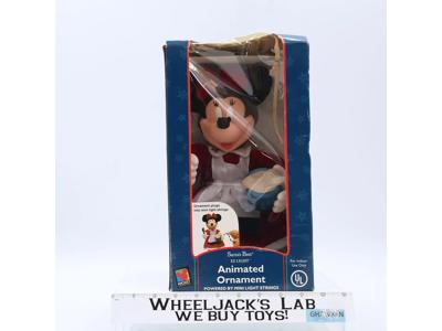 Minnie Mouse Animated Ornament EZ Light 11.5" 1998 Santa's Best Vintage NEW NIB