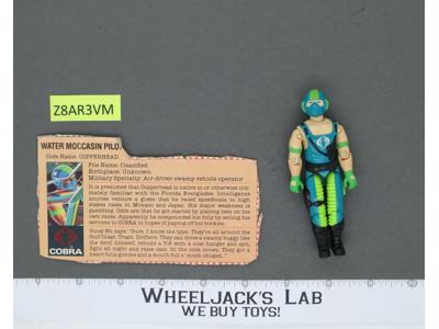 Copperhead V1 100% Complete G.I. Joe 1984 Hasbro Vintage Action Figure