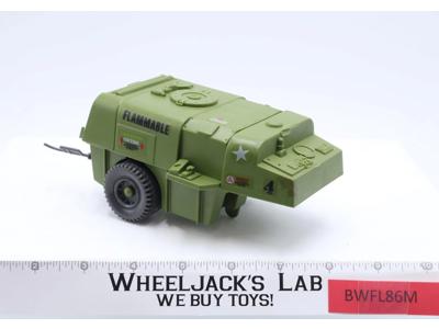 USS Flagg Aircraft Carrier Fuel Trailer NO REPRO 1985 GI Joe Vintage