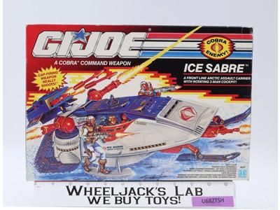Ice Sabre GI Joe 1990 Hasbro Action Figure Vehicle NEW SEALED
