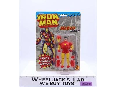 Iron Man Quick Change Armor Marvel Super Heroes 1991 Toybiz Vintage MOSC NEW
