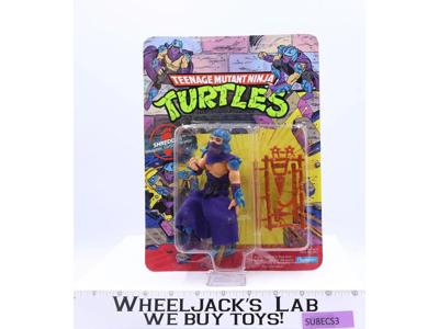 Shredder Teenage Mutant Ninja Turtle TMNT 1988 Playmates 10 Back MOSC UNPUNCHED