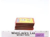 Masters of the Universe Complete Set #1-88 1984 Topps Vintage Trading Cards