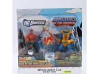 Aquaman Vs Mer-man MOTU Classics DC Comics 2010 Mattel 2-Pack NEW SEALED