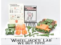 Roadbuster UNUSED STICKER SHEET MINT 100% Complete 1985 Vintage G1 Transformers