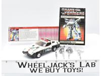 Prowl ~ 100% Complete 1984 Vintage Hasbro G1 Transformers Action Figure W PAPERS