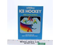Ice Hockey W/ Box + Manual ATARI 2600 1981 Activision Game Cartridge