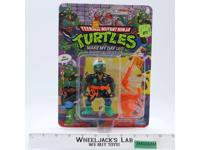 Make My Day Leo Teenage Mutant Ninja Turtles TMNT 1991 Playmates Unpunched MOSC