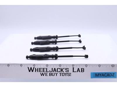 X-Wing Fighter Laser Cannon Guns x4 Star Wars 1978 Kenner Vintage Figure Vehicle