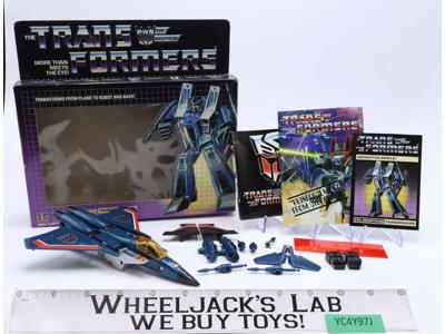 Thundercracker 100% Complete W/ BOX G1 Transformers 1985 G1 Vintage Figure