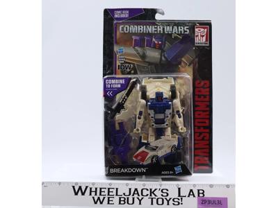 Breakdown W/ Comic Book Transformers Combiner Wars 2014 Hasbro Figure NEW SEALED