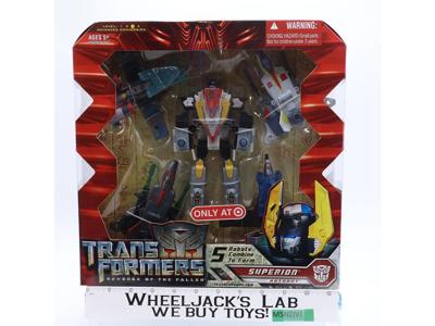 Superion Transformers Revenge of the Fallen 2008 Hasbro Action Figure NEW SEALED