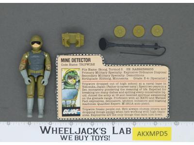 Tripwire V1 100% Complete G.I. Joe 1983 Hasbro Vintage Action Figure