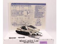 Polar Battle Bear 100% Complete GI Joe Hasbro 1983 Vintage Action Figure Vehicle