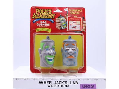 Gas Gushers Police Academy 1988 Kenner Vintage Role Playing Toy New Sealed