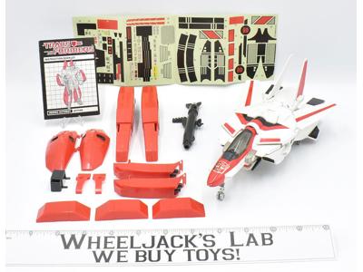 Jetfire UNUSED STICKERS MINT 100% Complete 1985 G1 Transformers Vintage Hasbro