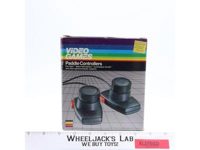 Paddle Controllers For Atari Video Game Accessory 1983 Gemini NEW MIB