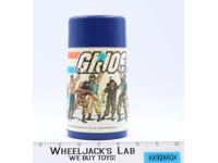 GI Joe Aladdin Plastic Thermos Water Bottle W/Cup 100% Complete 1987 Hasbro