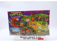 Party Wagon 100% Complete W/Box Teenage Mutant Ninja Turtles 1989 Playmates