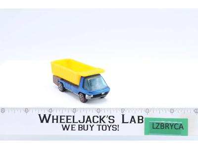 The Heavyweights Dump Truck Blue w/Brown Bed 1969 1970 Hot Wheels Mattel Vtg RL