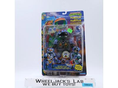 Michaelangelo's Cyber Command Center Playset Turtle in a Turtle TMNT NEW SEALED