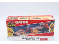 Gator Hayes 100% Complete W Box 1985 MASK Kenner Vintage Action Figure NM