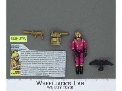 Voltar V1 100% Complete G.I. Joe 1988 Hasbro Vintage Action Figure
