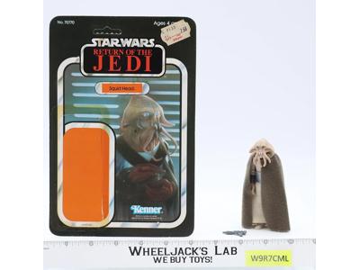 Squid Head 100% Complete 65 Back-A Star Wars ROTJ 1983 Kenner Figure NO REPRO