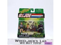 Duke vs Cobra Commander GI Joe Valor vs Venom 2003 Hasbro NEW MOSC SEALED