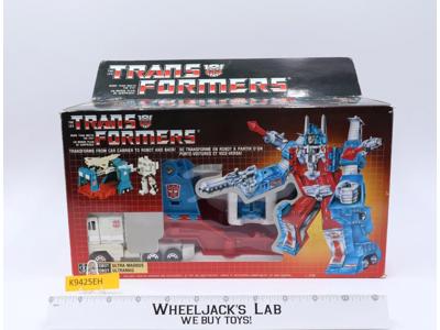 Ultra Magnus 100% Complete W/ BOX & INSERT Vintage G1 Transformers Figure