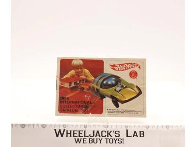 Hot Wheels International Collector's Catalog 1969 Mattel Vintage
