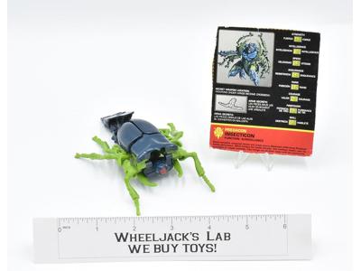 Insecticon 100% Complete 1996 Basic Beast Wars Transformers Hasbro Action Figure