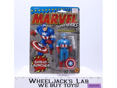 Captain America Shield Launcher Marvel Super Heroes 1990 Toybiz NEW SEALED