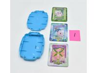 Digimon #1 Taco Bell Metal Cards X3 Yokomon Lillymon Motimon 2000 Akiyosni Hongo