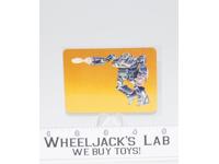 Shockwave Card 122 Variant REVERSED Transformers Action Trading Cards 1985 G1