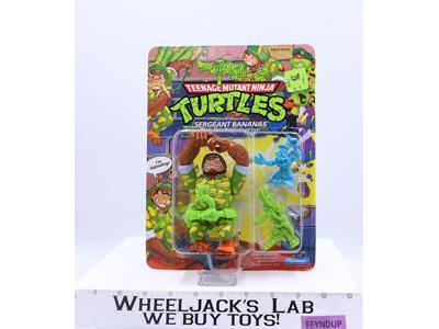 Sergeant Bananas Teenage Mutant Ninja Turtles TMNT 1991 Playmates MOSC UNPUNCHED