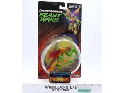 Buzzclaw 100% Complete W/Card & Bubble Transformers Beast Wars 1997 Hasbro