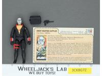 Destro V1 100% Complete RED CARD BACK G.I. Joe 1983 Hasbro Vintage Action Figure