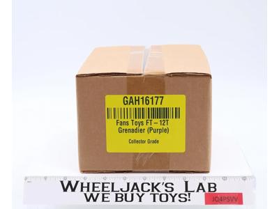 FT-12T Grenadier (Purple) W/ Mailer Third Party Fans Toys Figure NEW SEALED