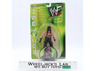 Kane WWF Wrestling Backlash Series 4 2001 Jakks Pacific Action Figure NEW SEALED