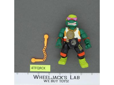 Rappin' Mike Teenage Mutant Ninja Turtles TMNT 1991 Playmates Action Figure