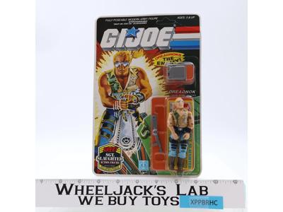 Dreadnok Buzzer 36 Back GI Joe 1984 Hasbro Vintage Action Figure NEW SEALED