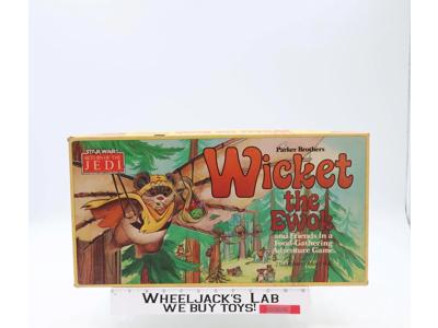 Star Wars Wicket the Ewok ROTJ Complete Game Parker Bros 1983 MIB